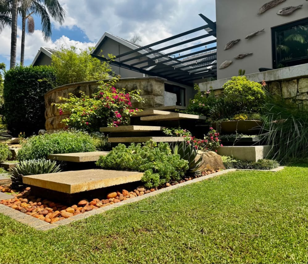 Professional landscaping showcase
