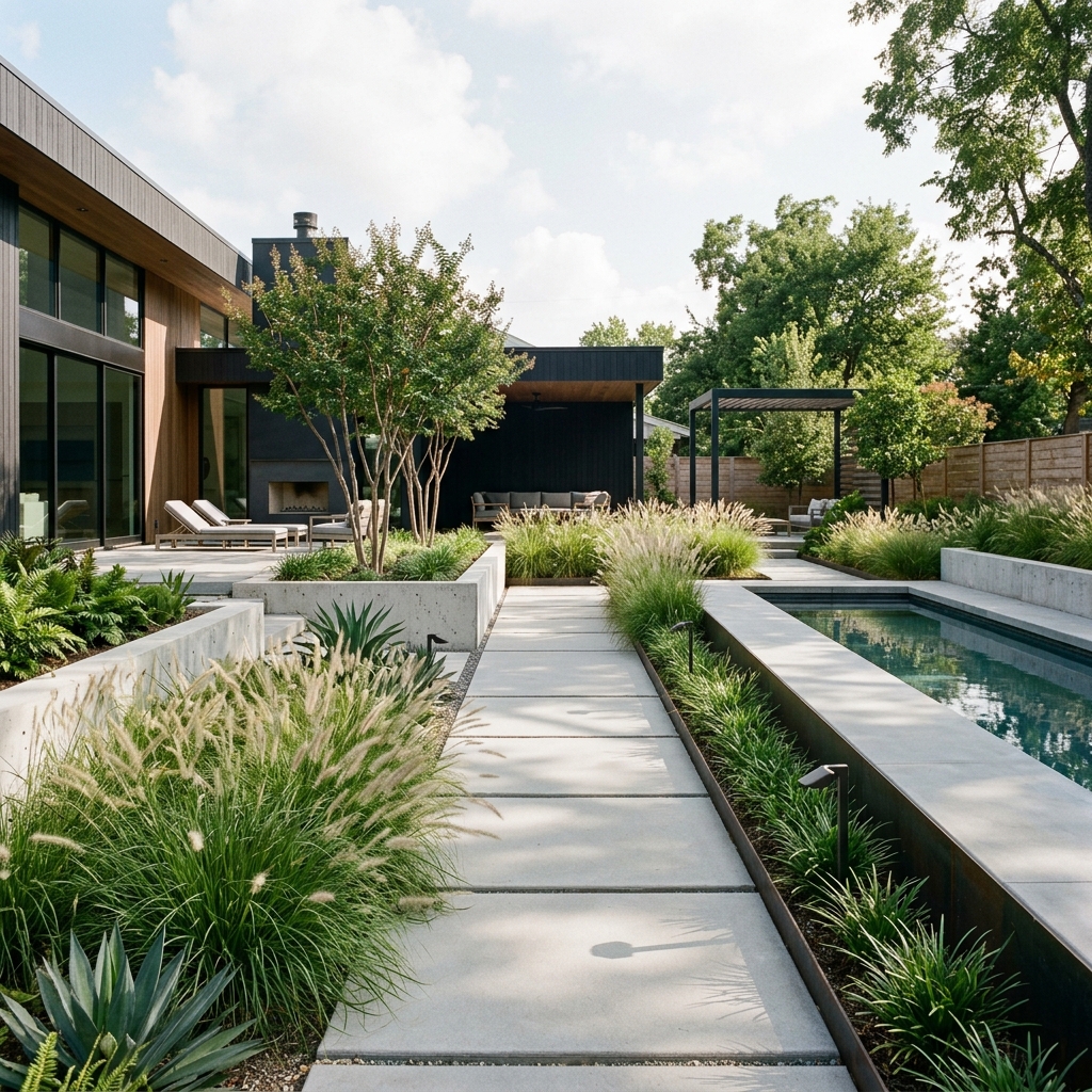 Modern Gardens Style
