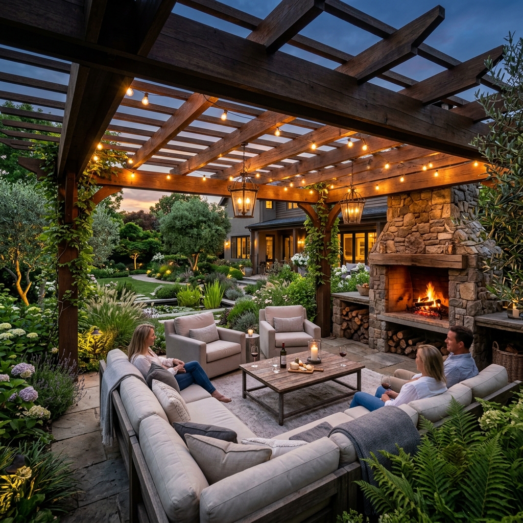 Outdoor Entertainment Areas Style